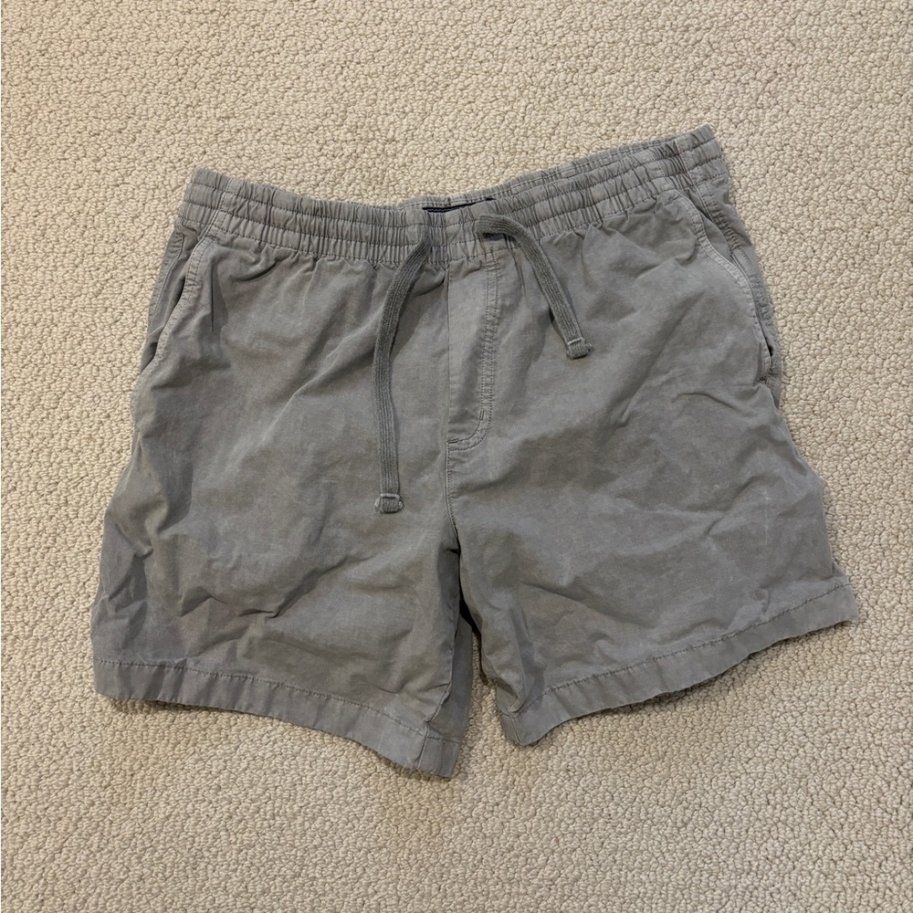 7 Inch Surfside Pull-On Shorts Men's Gray Casual Shorts